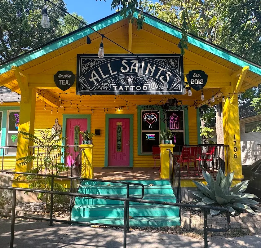 All Saints Tattoo & Body Piercing — Tattoo and piercing shop in Austin